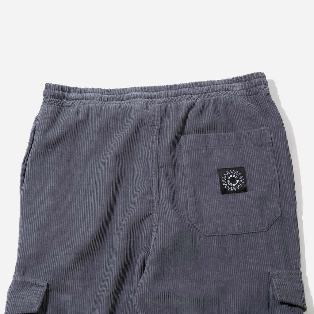 Cord Cargo Pant in Salty Blue from Good Morning Tapes blues store www.bluesstore.co