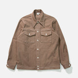Rodeo Shirt in Brown Sun Dried Canvas from Paa blues store www.bluesstore.co