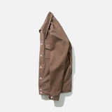 Rodeo Shirt in Brown Sun Dried Canvas from Paa blues store www.bluesstore.co