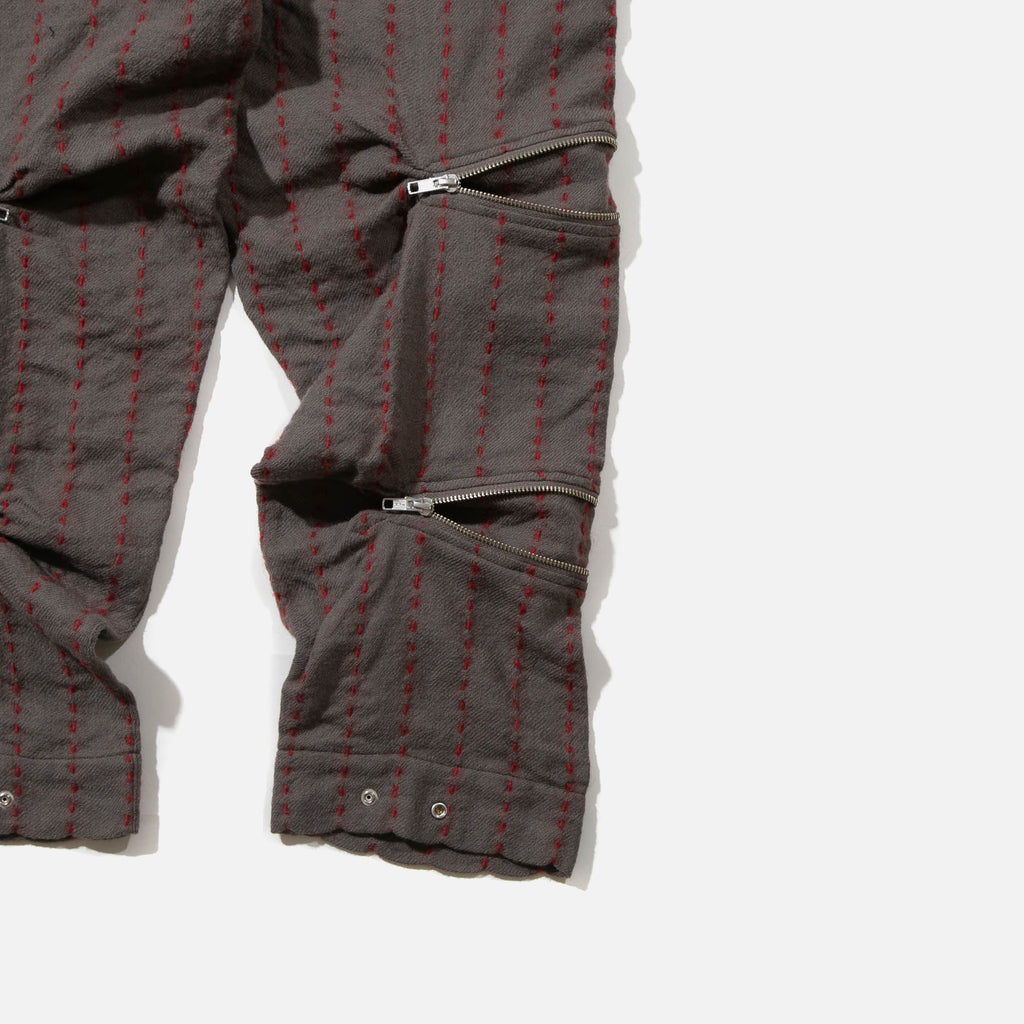 PHINGERIN Elevation Pants Stitched Wool in Grey blues store www.bluesstore.co