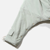 Long Futon Corduroy Coat in Mint from PHINGERIN blues store www.bluesstore.co