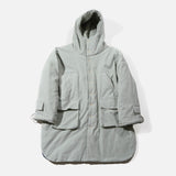 Long Futon Corduroy Coat in Mint from PHINGERIN blues store www.bluesstore.co