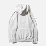 Arch Hooded Sweat in Off White Heather from Pop Trading Company blues store www.bluesstore.co
