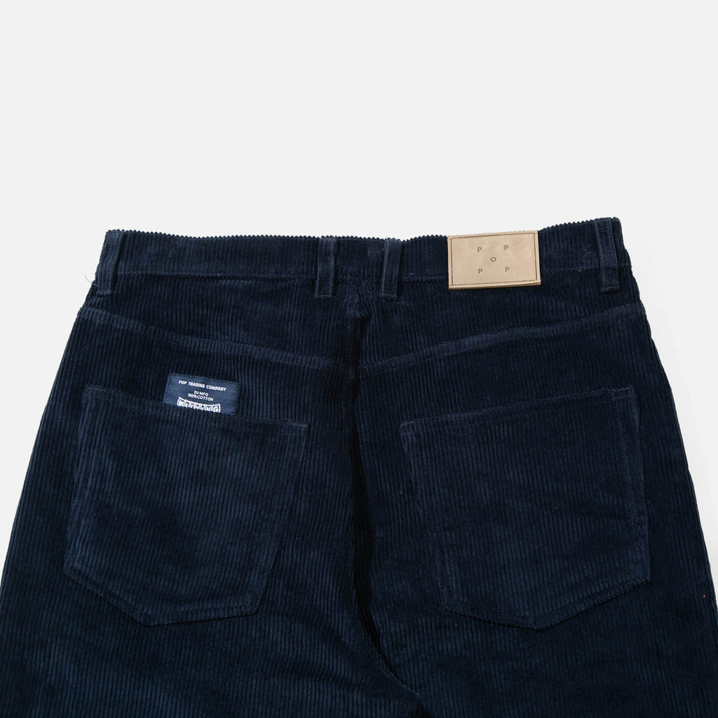 SS22 DRS Corduroy Pants in Navy from Pop Trading Company blues store www.bluesstore.co