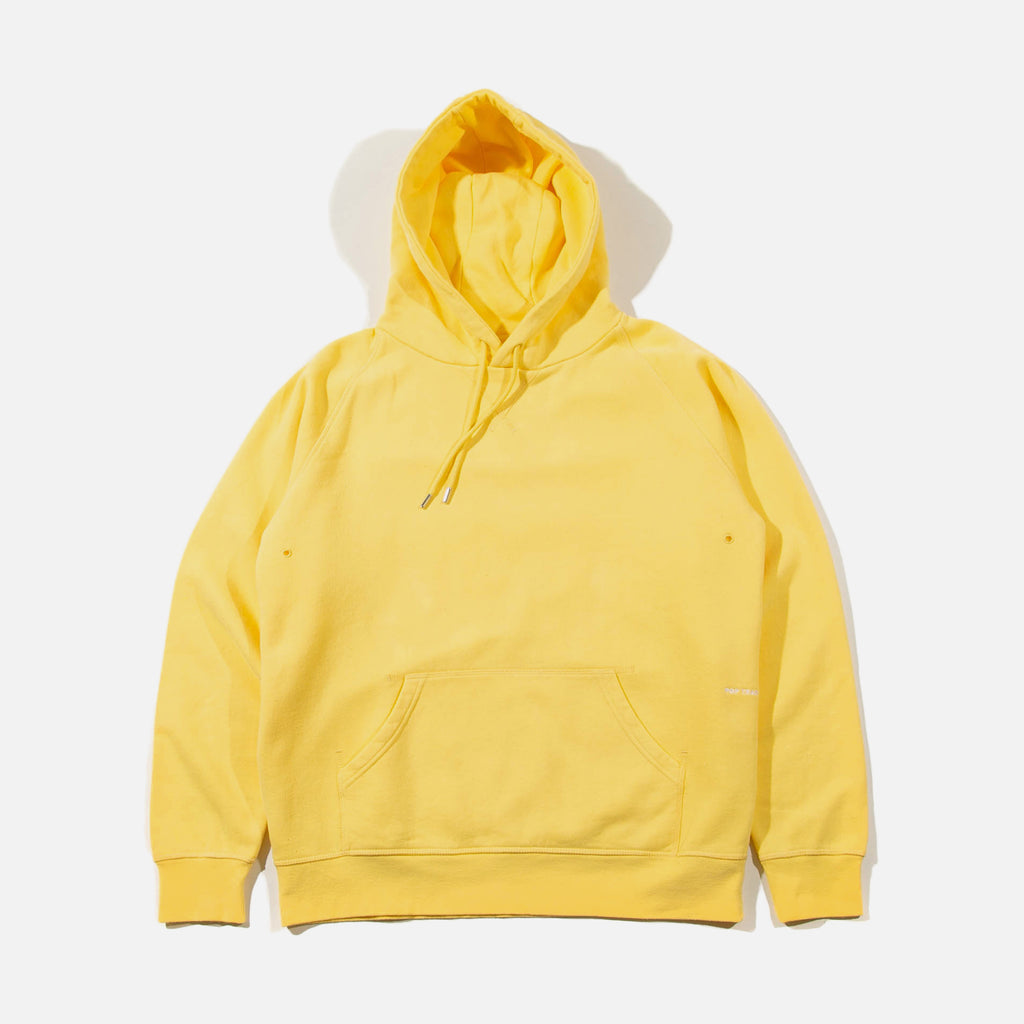 Pop Logo Hoodie in Snapdragon Yellow from Pop Trading Company blues store www.bluesstore.co