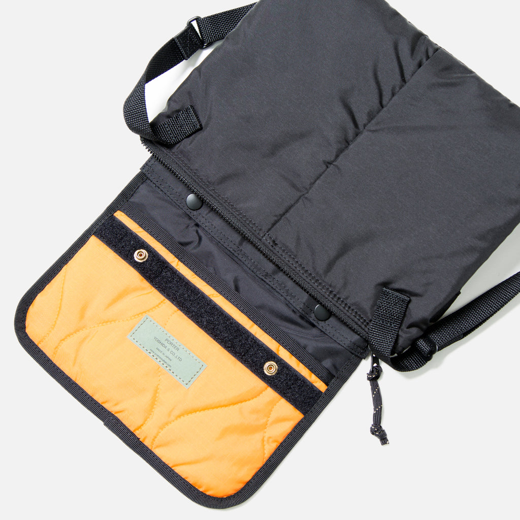 Force Shoulder Bag from Porter Yoshida in Black blues store www.bluesstore.co