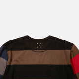 SS22 Striped Longsleeve T-shirt in Delicioso from Pop Trading Company blues store www.bluesstore.co